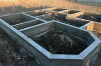 Заливаем фундамент бетон опалубки заливка фундамента Алматы
