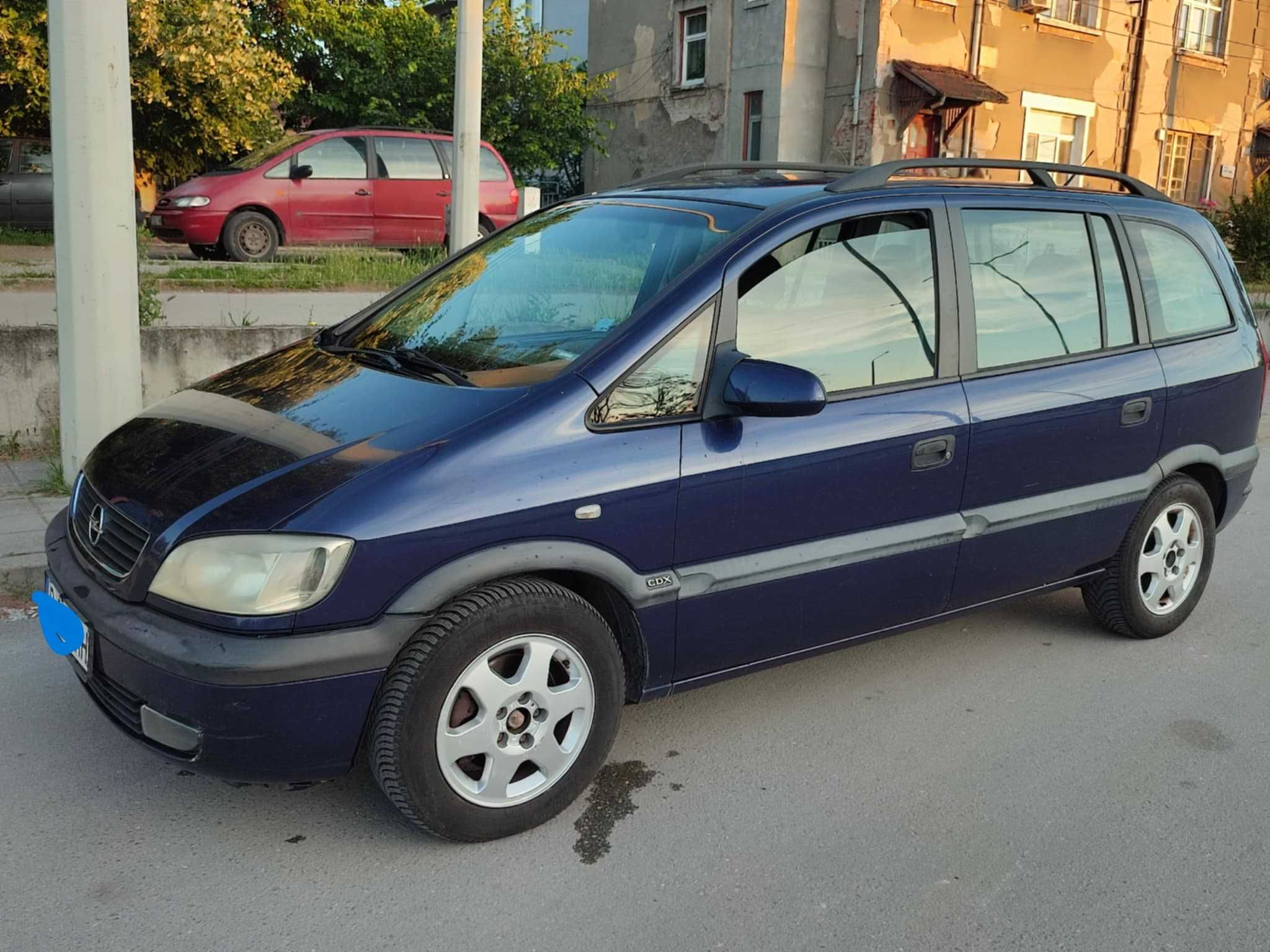 Opel Zafira 2000г. 7 местна!