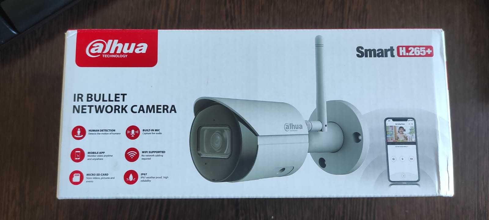 Camera de exterior IP WiFi, 4MP 2K, IR 30m, lentila 2.8 mm,  MicroSD