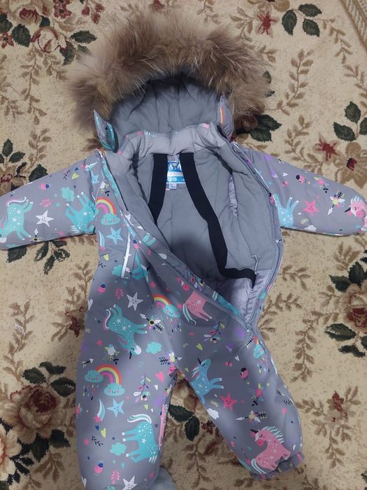 Детский зимний комбинезон