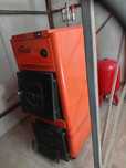Centrala/Cazan termic pe lemne, carbune, brichete Ferroli 25 kW