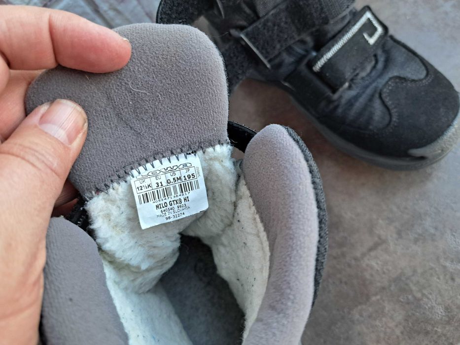 детски ботуши,зимни обувки,боти,апрески,Lowa номер31 за момче,