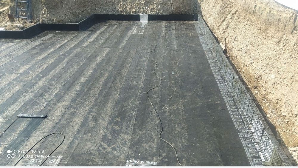 Гидроизоляция фольгаизол полизол мембрана