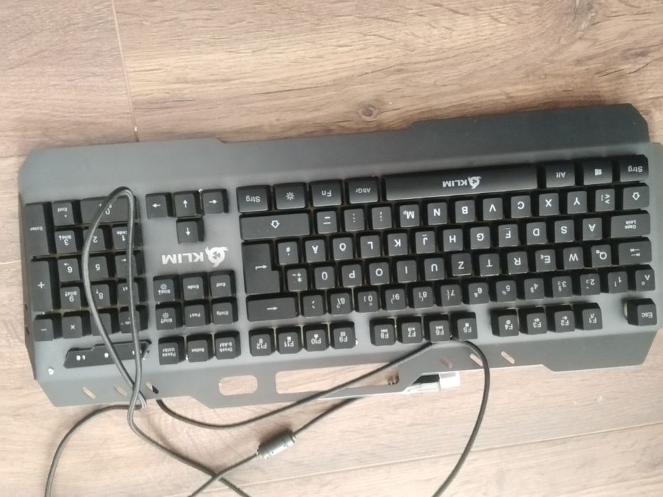 NOU Tastatura USB semi-mecanica iluminata