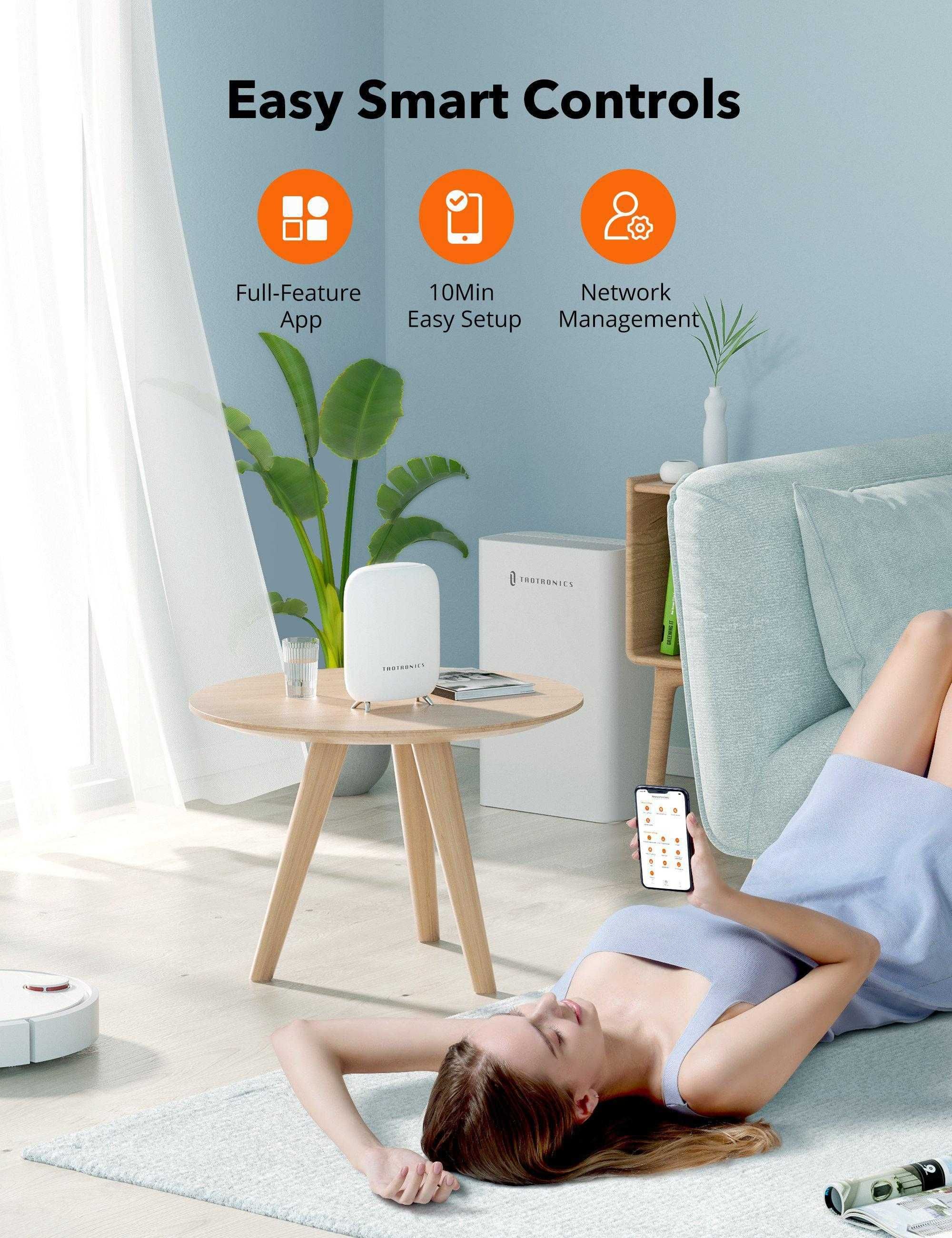 TaoTronics Home Mesh Wi-Fi System меш рутери/екстендери