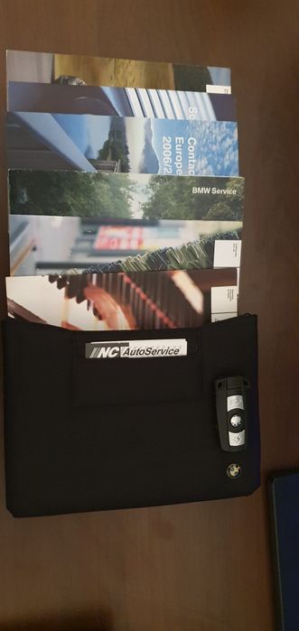 Оригинален ключ за BMW е90 е92 + книжки