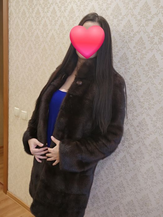 Норковая шуба и песцовая жилетка