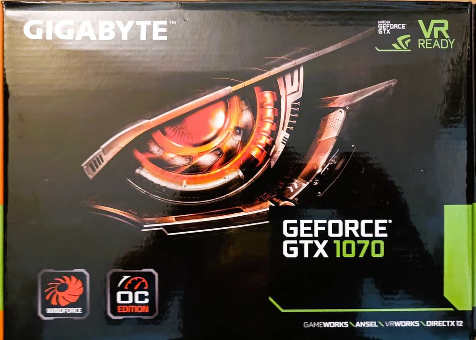 Vand GTX 1070 Gigabyte