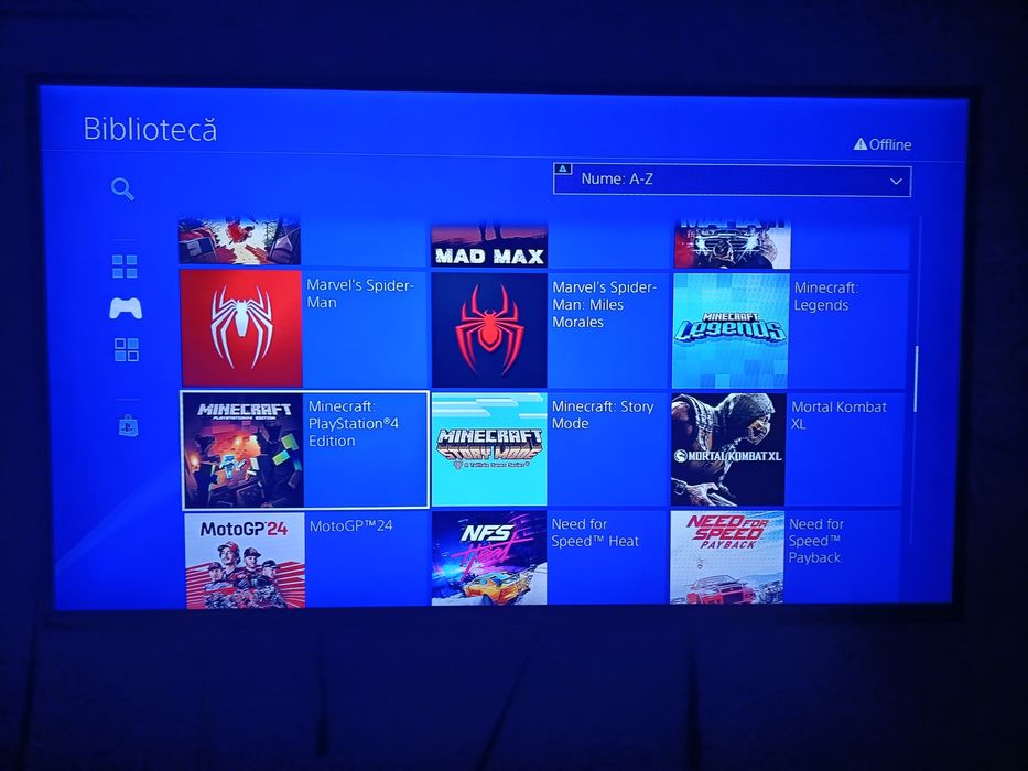 PlayStation 4/PS4 Slim 2TB Modat (60 cele mai Noi Jocuri)