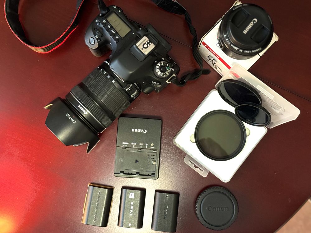 Canon 80D + Canon EF 50mm f/1.8 II