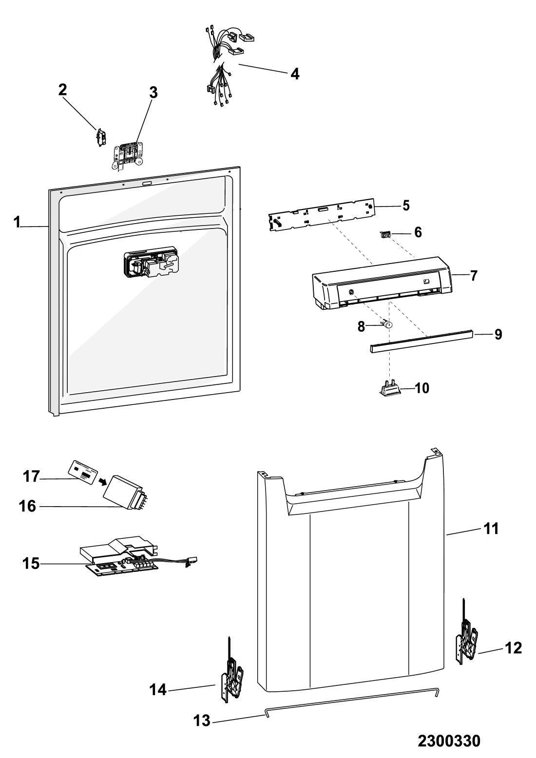 Съдомиялна НА ЧАСТИ Hotpoint Ariston lfd11m121beu Indesit Whirlpool