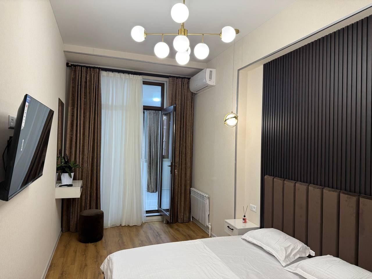ЖК Пойтахт Гавхари ( Basri baba)  1в2комнатная 57кв.м , с обстановкой