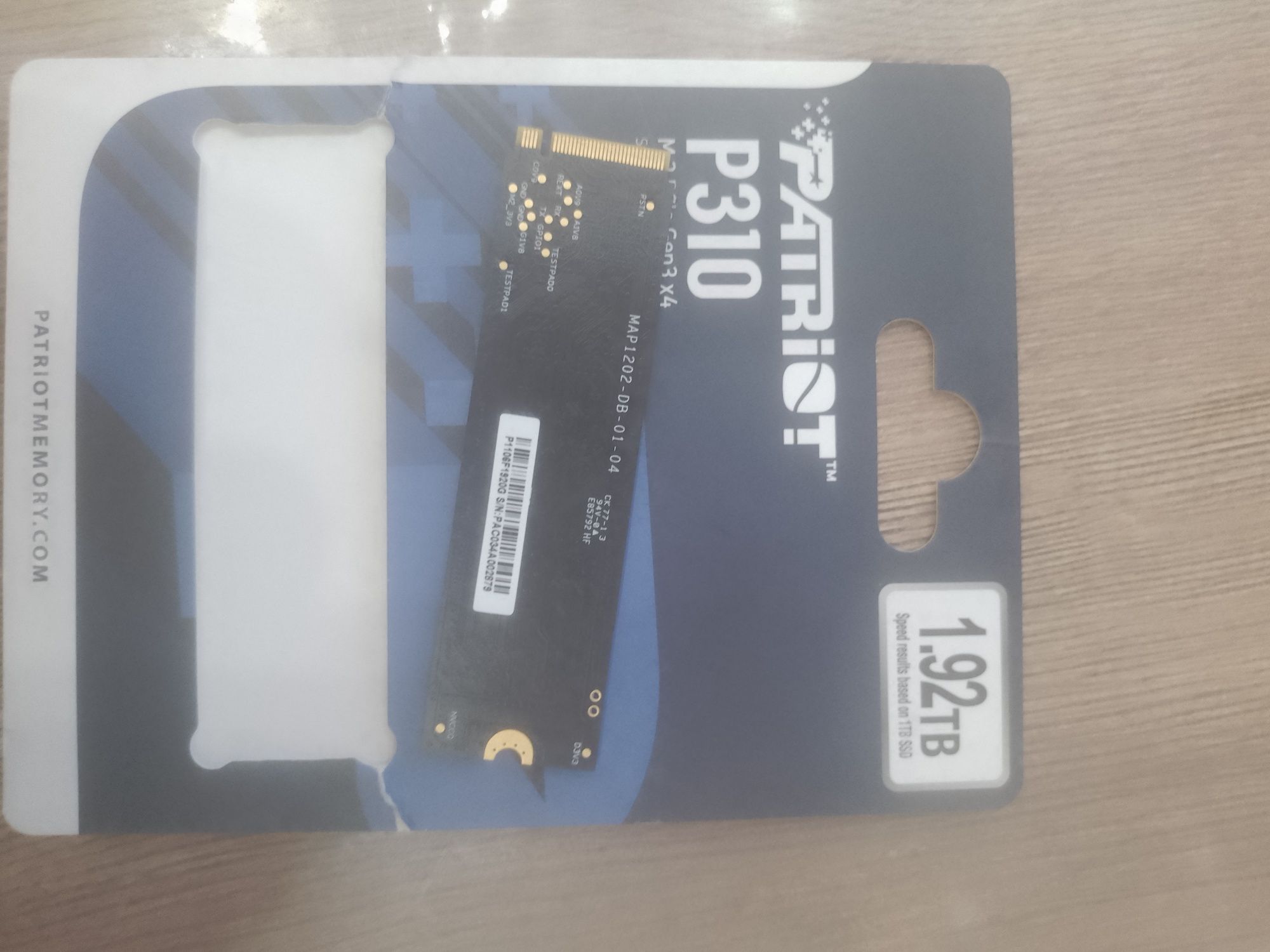 Мини Ssd патриот