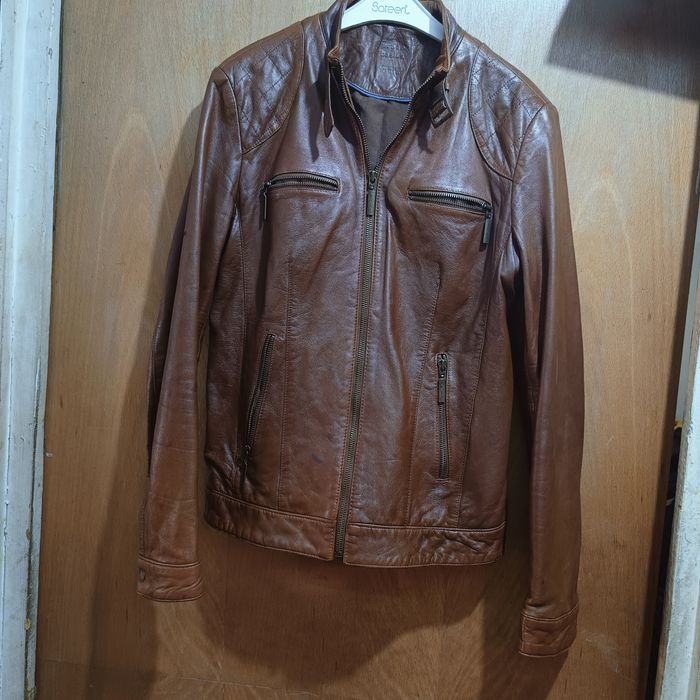 Geaca piele naturala  38