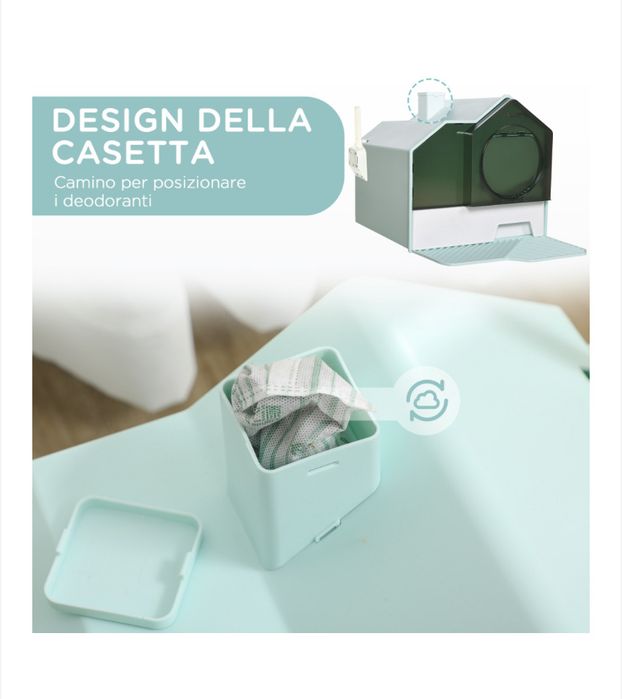 Котешка тоалетна PawHut