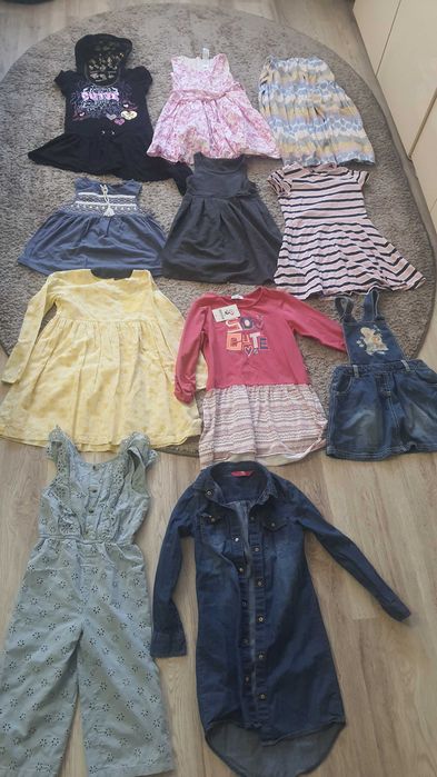 Mega Lot rochite cochete 6- 7 ani mărimea 128- 11 articole