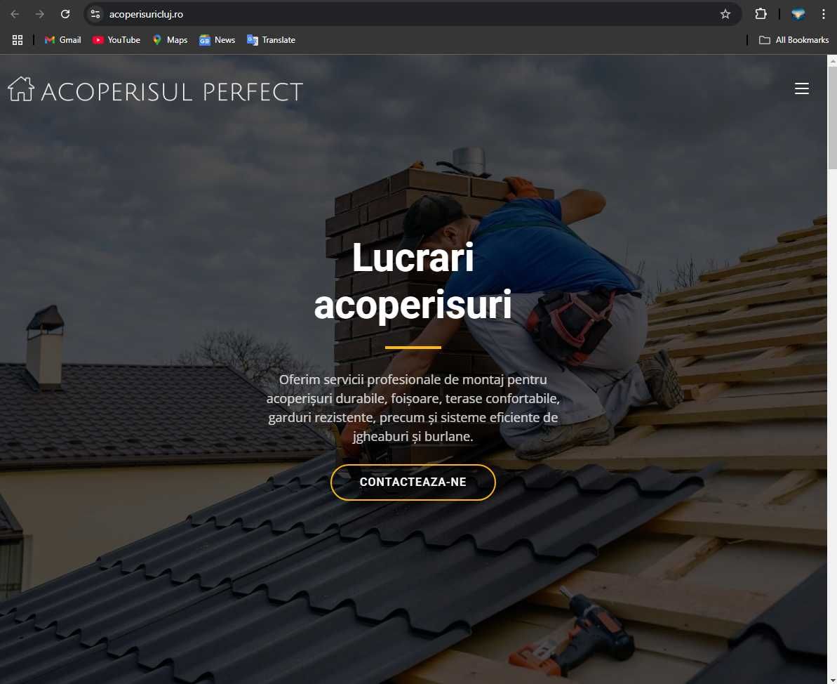 Creare Website, Website Prezentare, Magazin Online Realizare Website