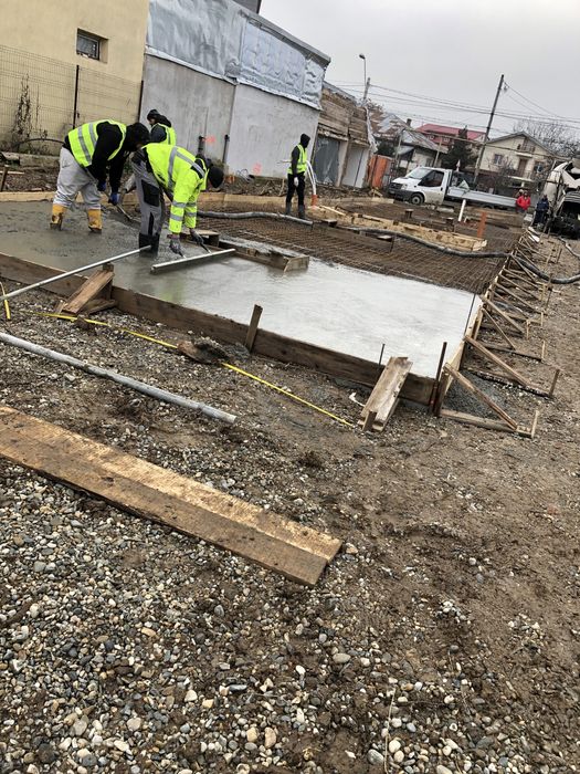 Turnari beton finisat si sclivisit cu elicopterul