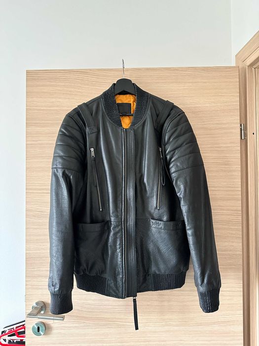 Geaca de piele naturala ASOS