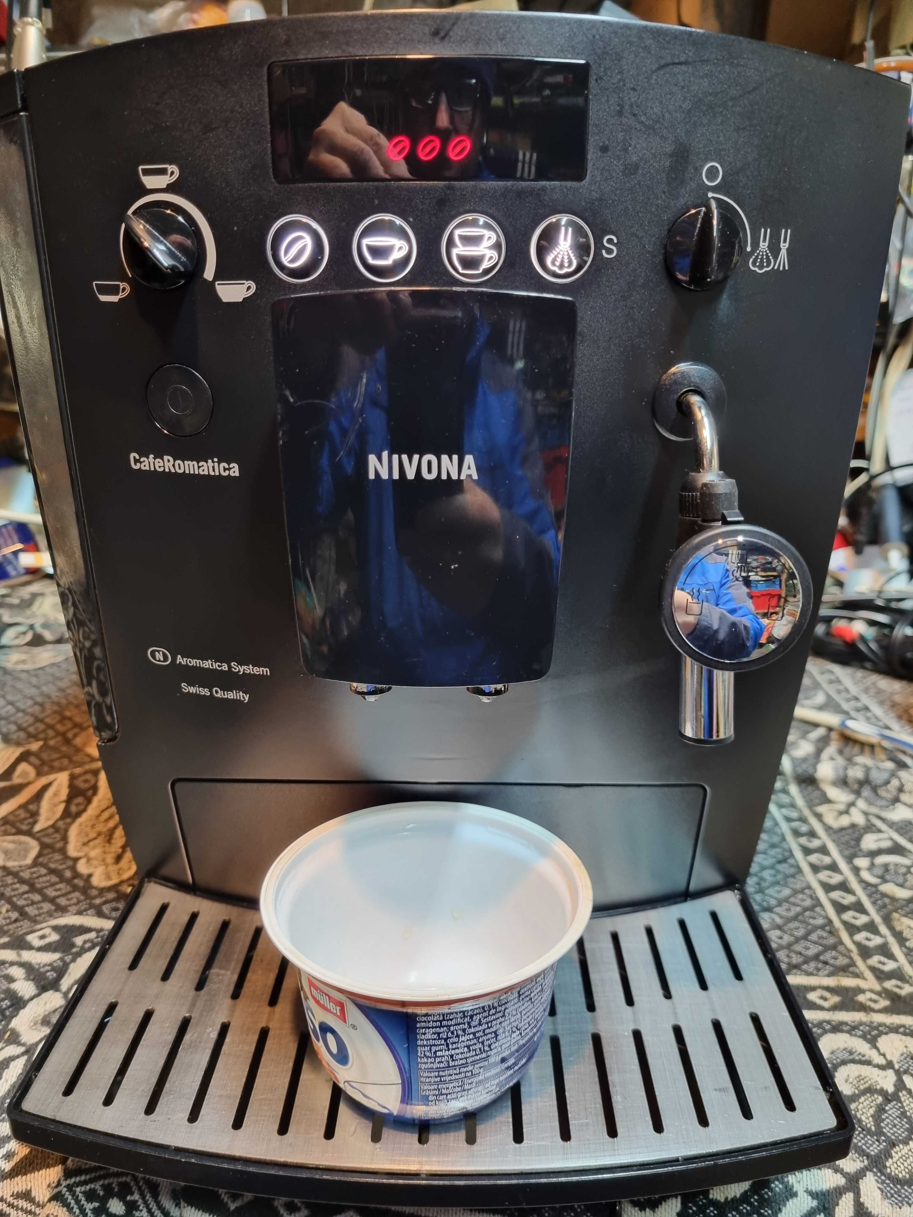 Espressor Nivona NICR 630 15 bari, 1.8 L Aromatica  System cappuccino