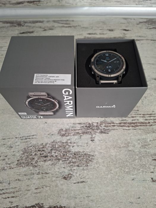 Garmin quatix® 7X – Solar Edition Titanium