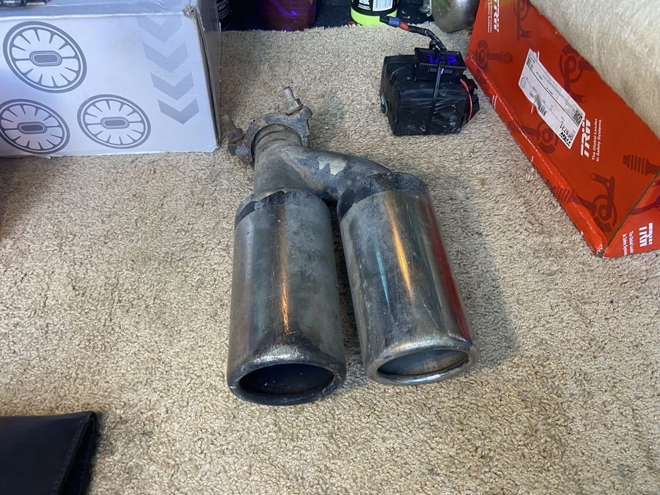 накрайник за ауспух двоен