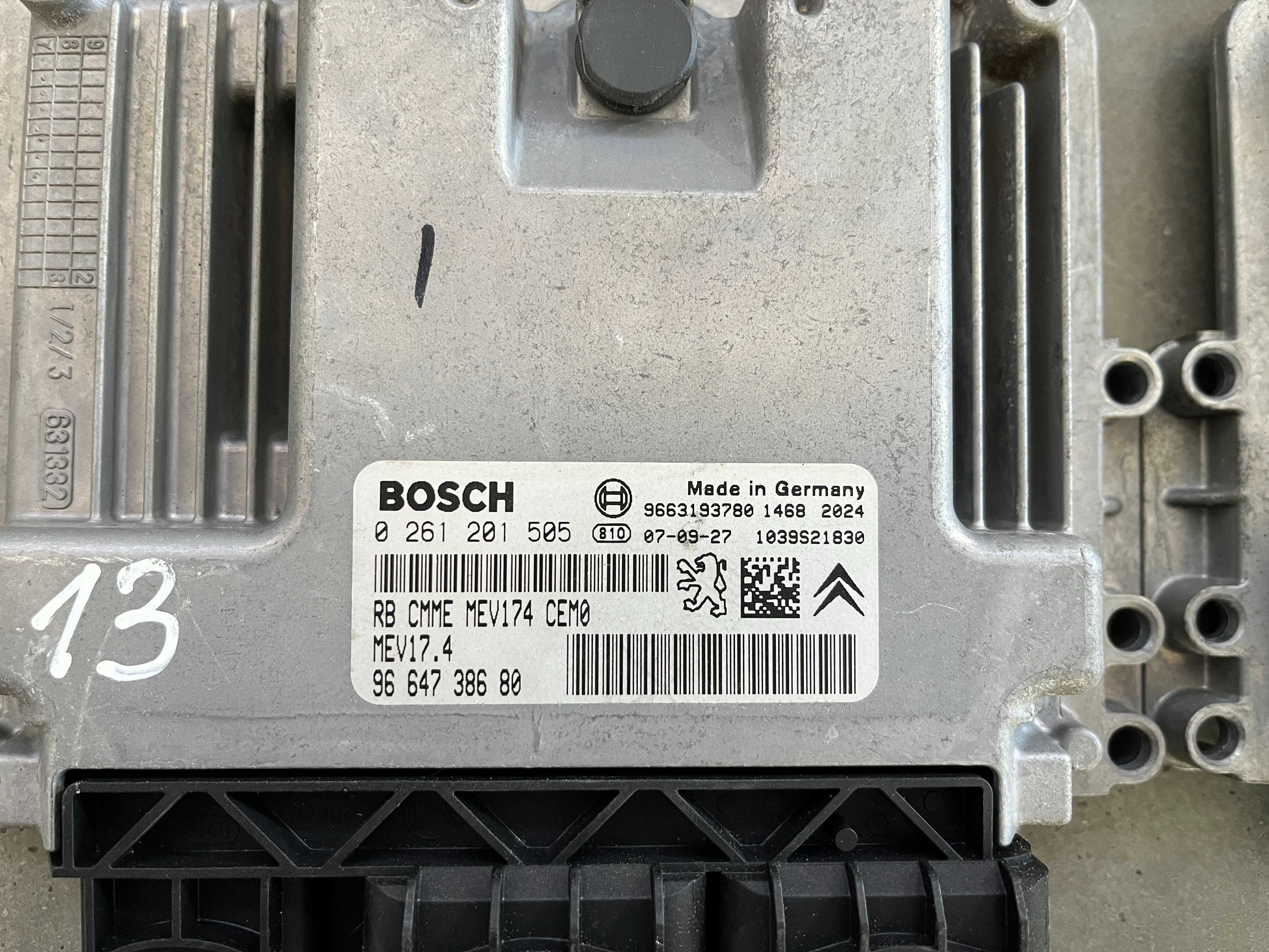 Компютър двигател BOSCH Peugeot 207 1.4 1.6 VTi 207 cc 1.4 1.6 16V 308