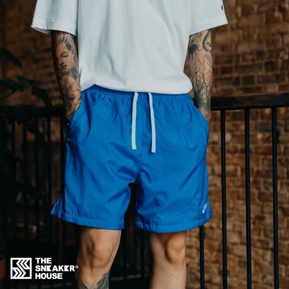 Pantaloni scurti Shorts sweats Nike Woven Flow poliester model nou