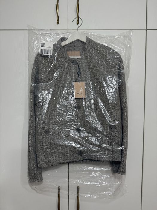 Вълнено бомбър яке Twinset