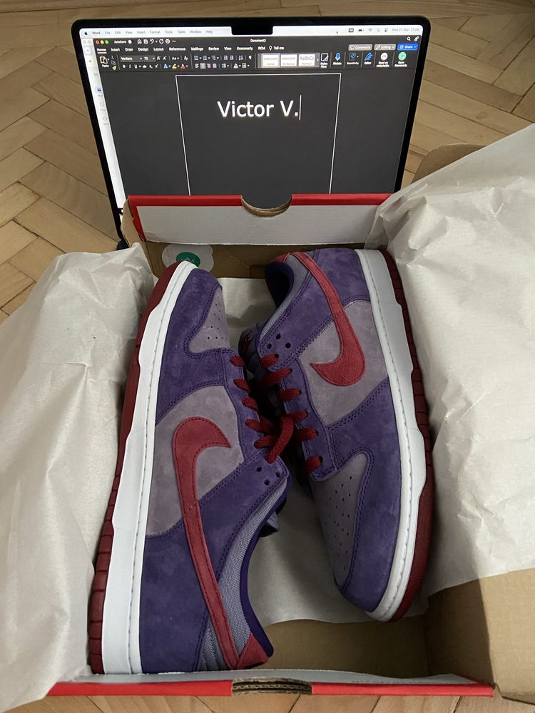 Nike Dunk Low Plum 45.5