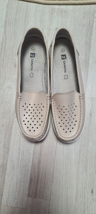 Mocasini piele damă 40