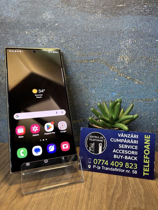 Samsung Galaxy S24 Ultra/512Gb/Garantie 2Ani Centrul de Telefoane/Rate