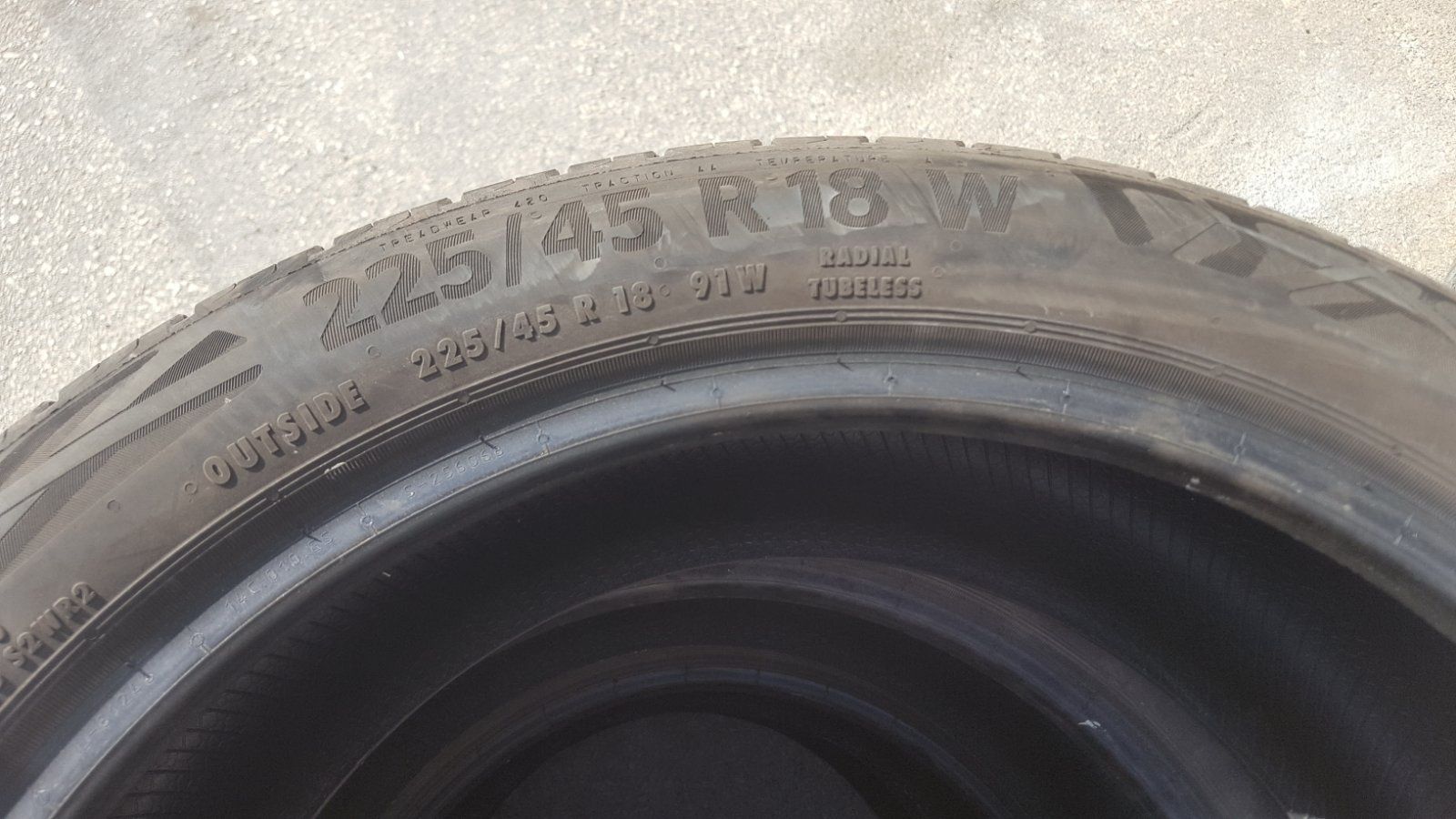 Летни гуми 245/45R18 Continental Ecocontact 6