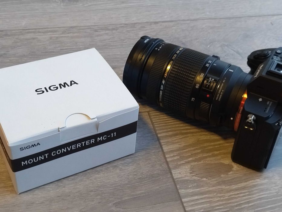Адаптер Sigma mc 11 за Sony и Canon 50 mm f/1.8