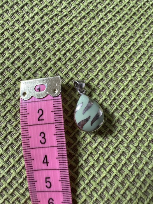 Pandativ argint cu piatra turcoaz