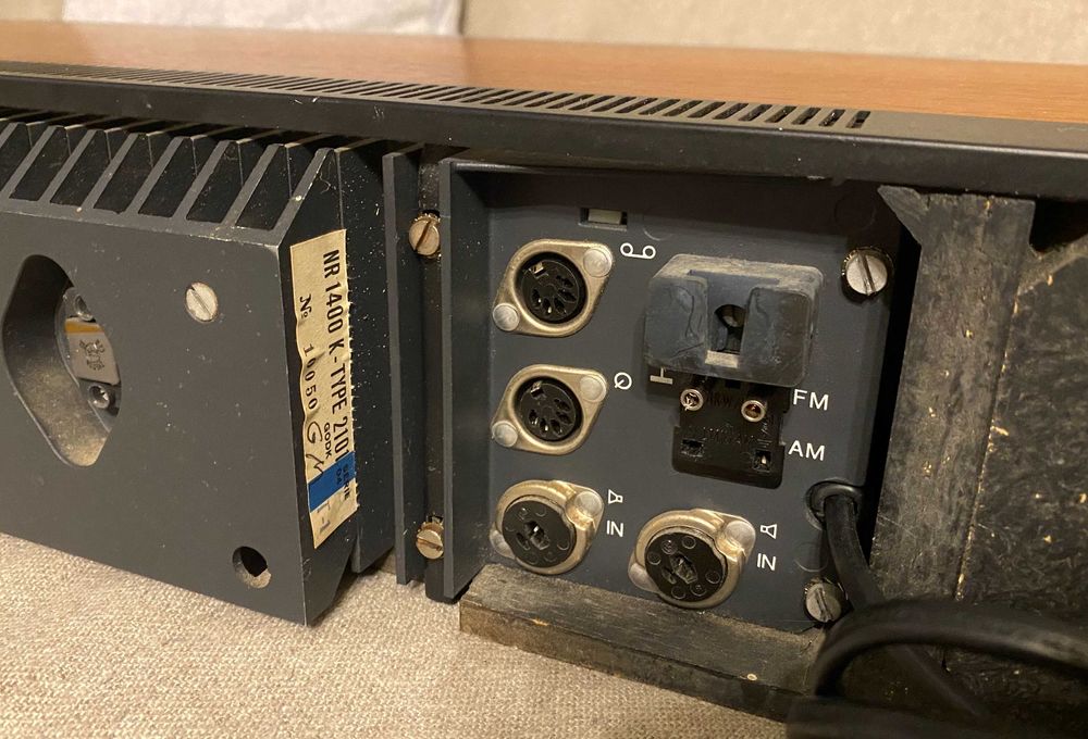 Amplituner Bang Olufsen Beomaster 1400K din 1968 vintage - RAR