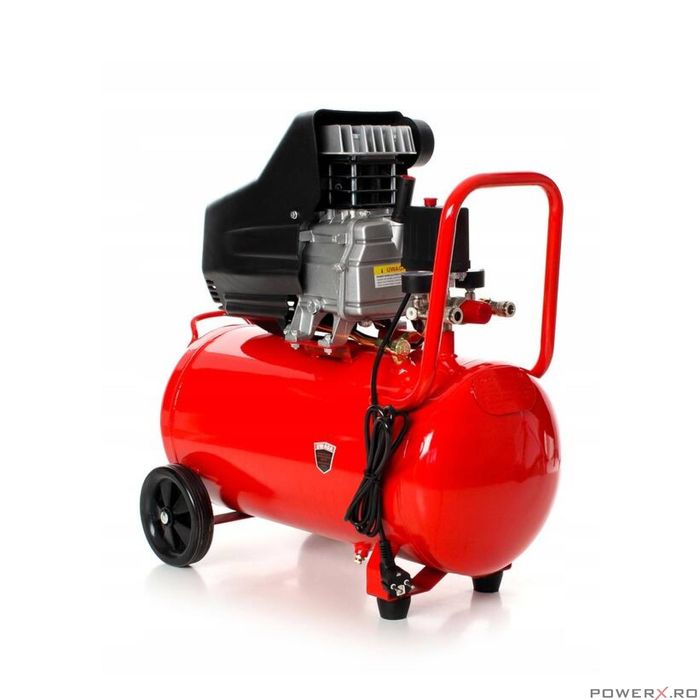 Compresor de aer 50 litri, 206 l/min, 230V, 8 bari, Kraft