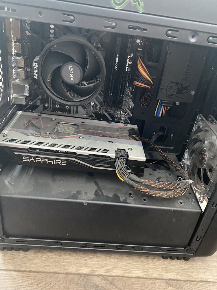 Pc gaming AMD Ryzen 5 1600 +  Radeon RX 580  8GB