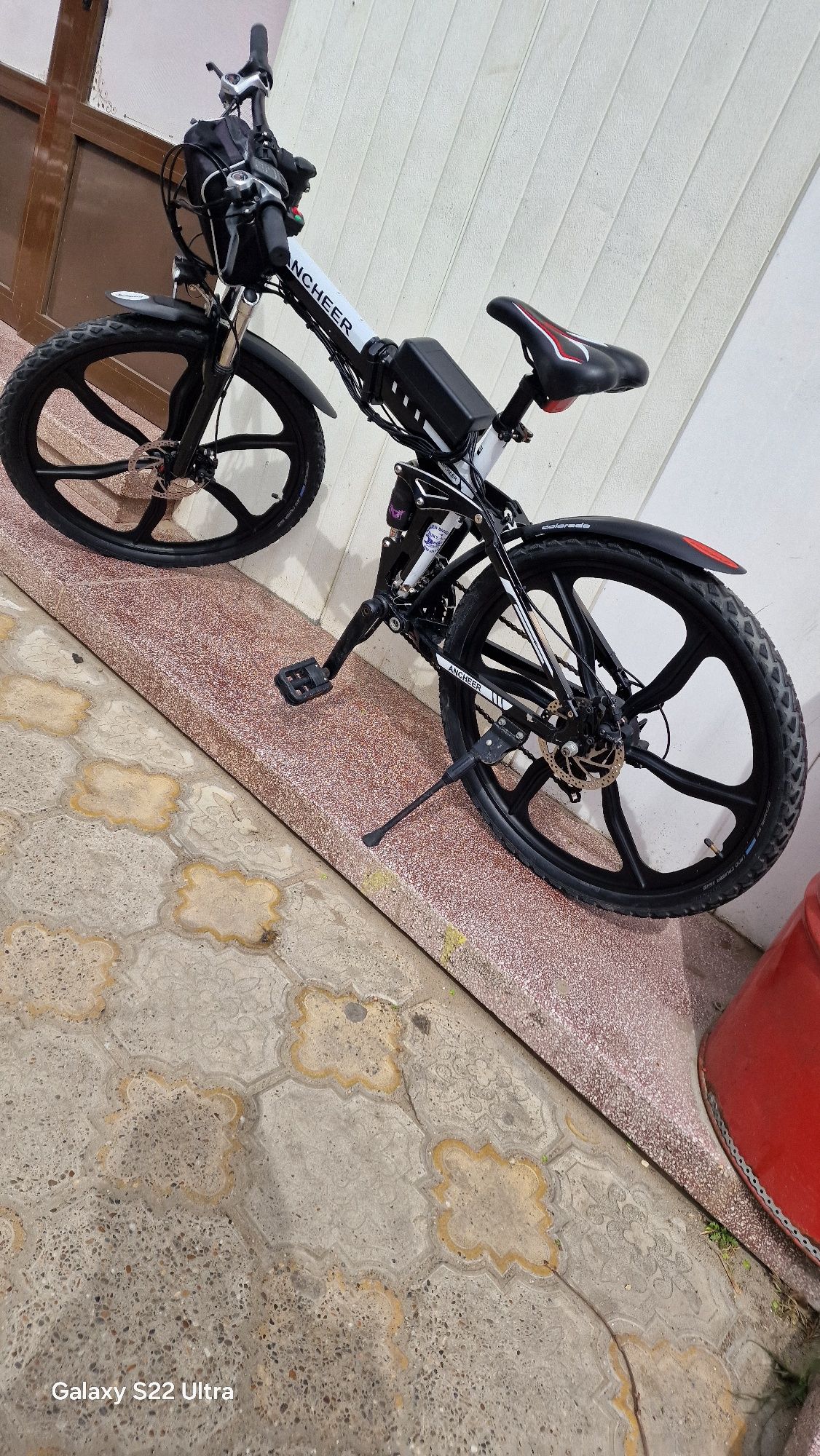 Bicicleta electrica Ancheer folding, pliabila
