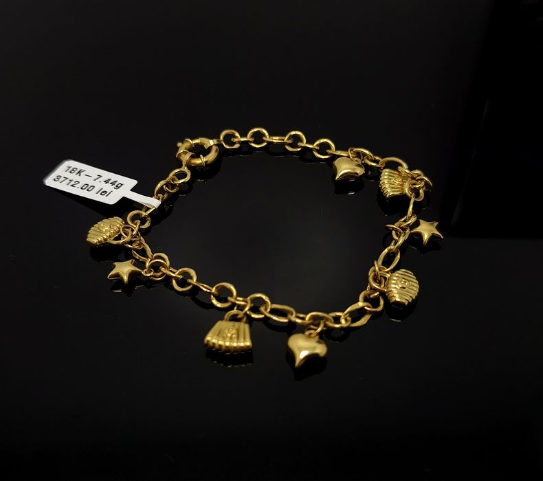 Bijuteria Royal bratara din aur 18k 7.44 gr