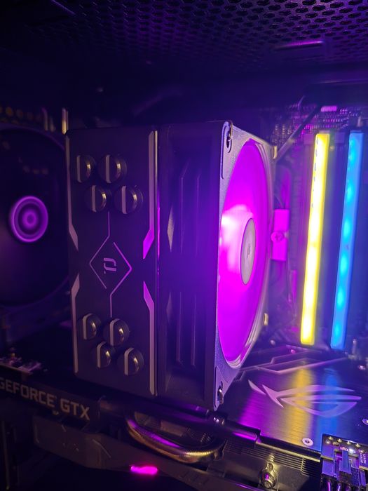 Cooler procesor Serioux 120 mm, aRGB, compatibil AMD si Intel, nou