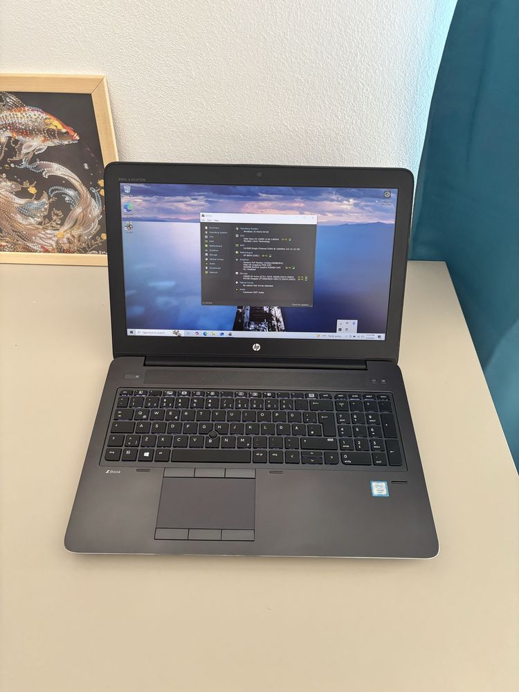 HP Workstation/Gaming• Xeon• 16Gb ram• Nvidia Quadro 4Gb• HP zbook 15