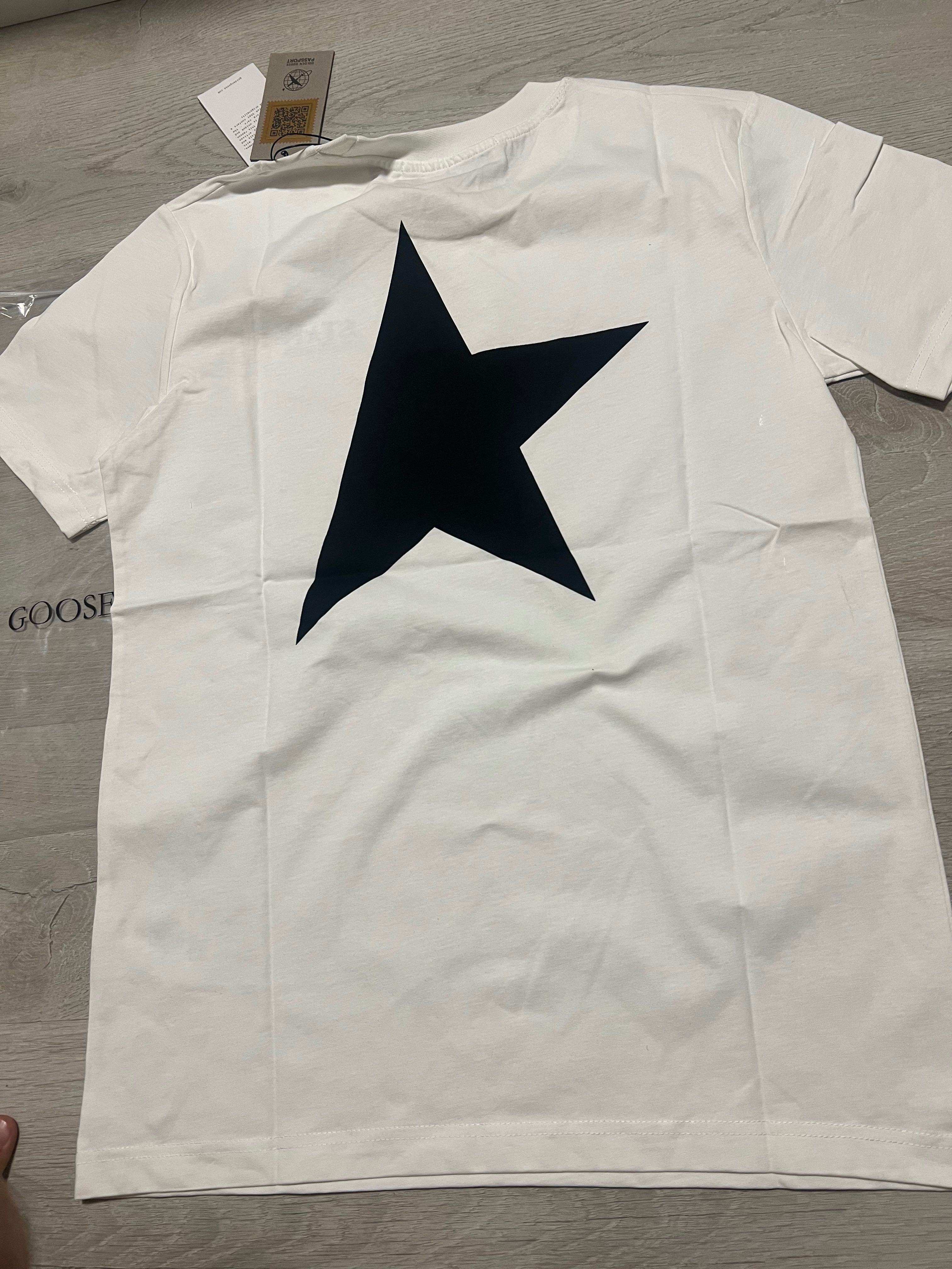 Памучна тениска Golden Goose Star