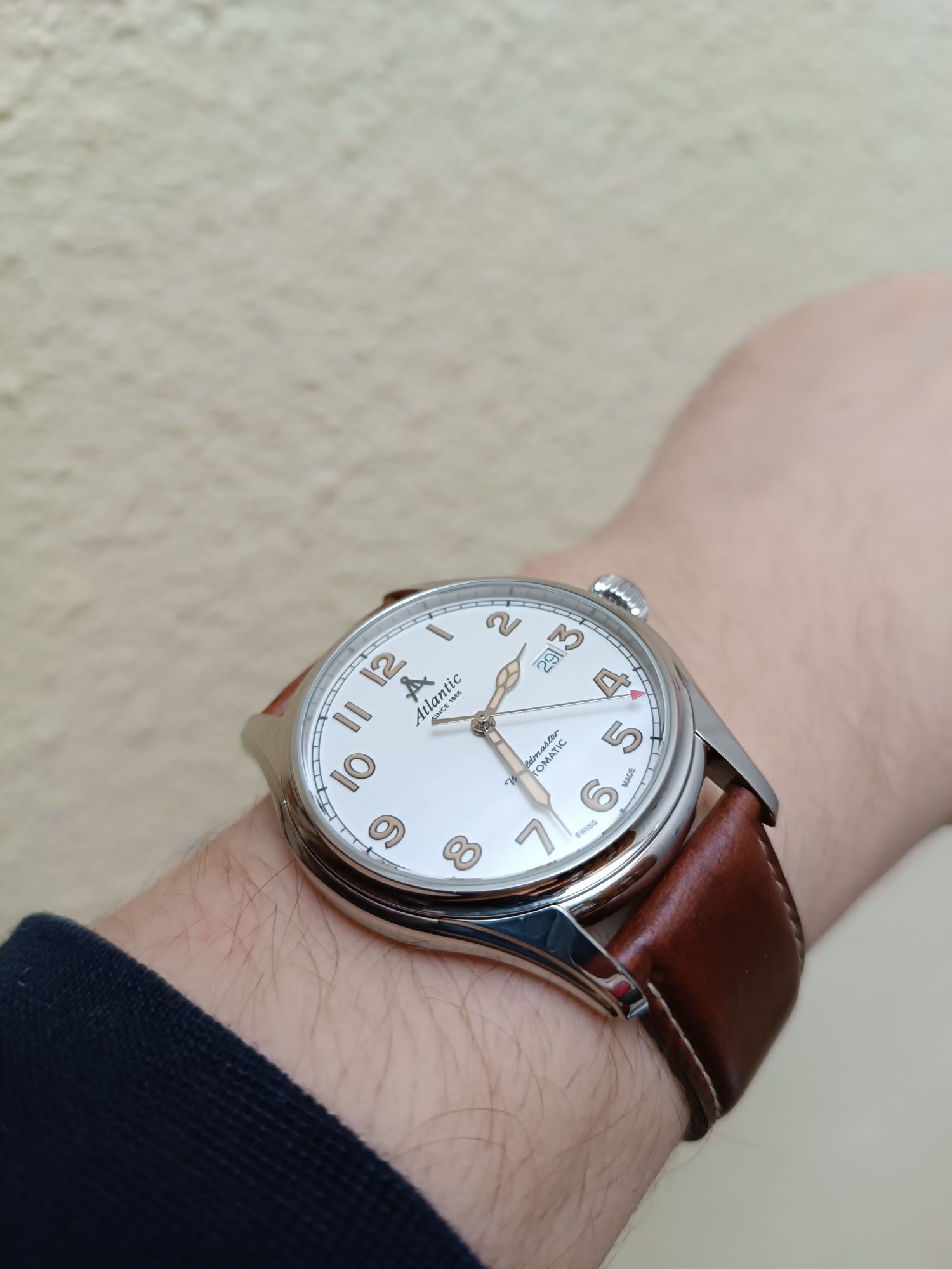 Atlantic automatic 42 mm ediție limitată, nou !