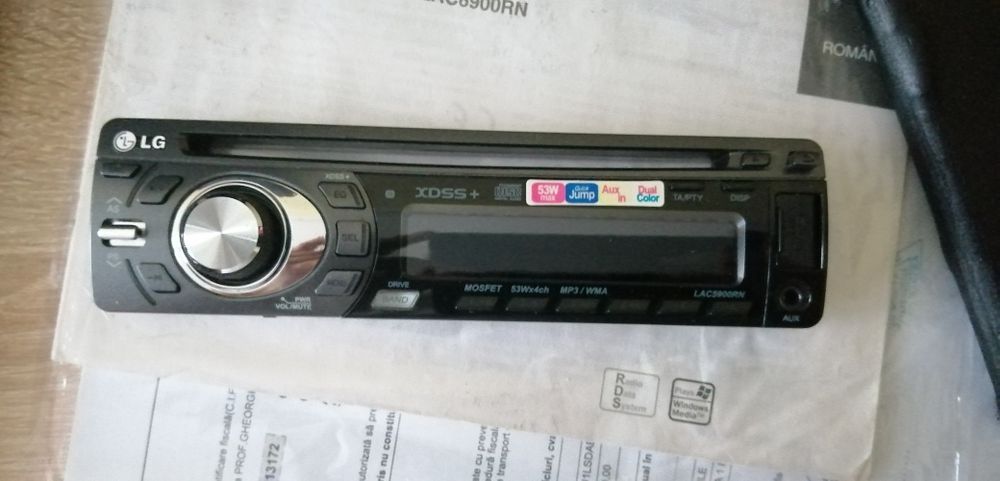 Player auto LG telecomanda usb