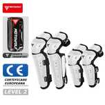 Set genunchiere si cotiere moto adjustabile protectie certificata CE
