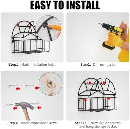 Нов Стенен държач за градински маркуч, издръжлив и лесен монтаж