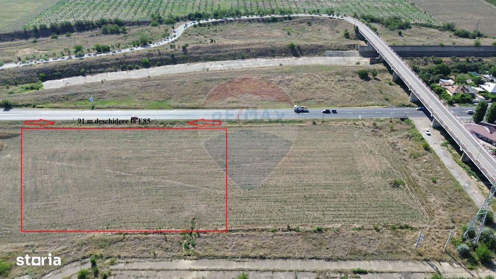 Teren  Mărășești / Drumul E85