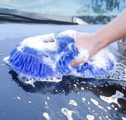 Микрофибърна гъба за миене на автомобил