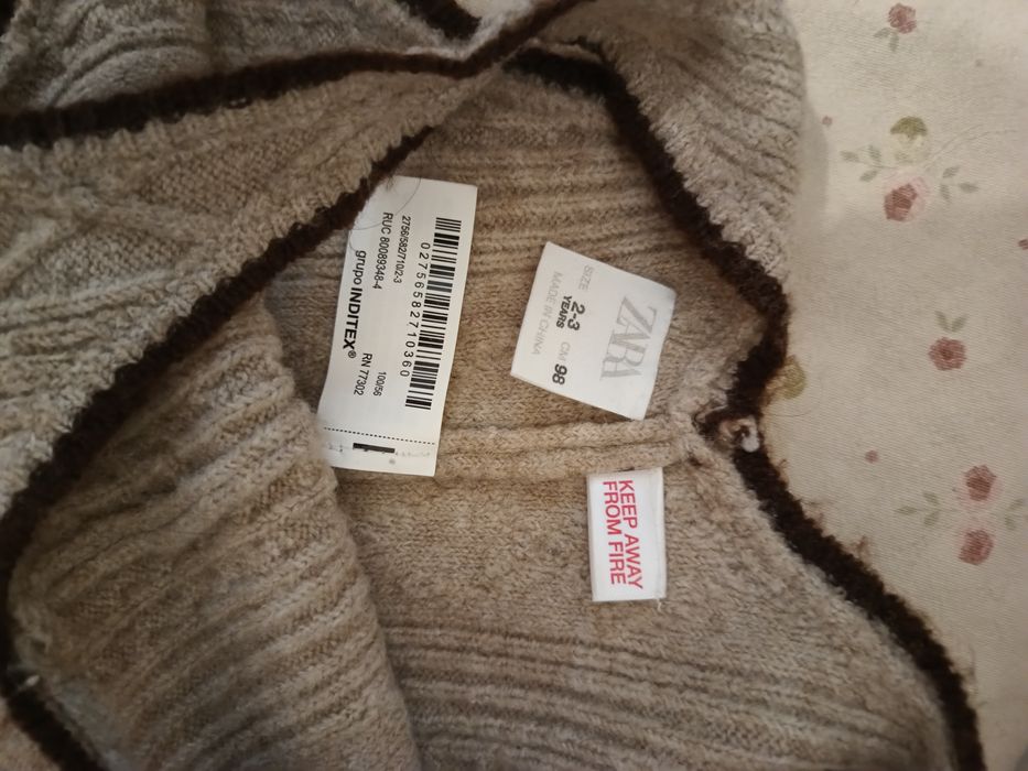 Гащеризон Zara , 98 размер, 2-3 години